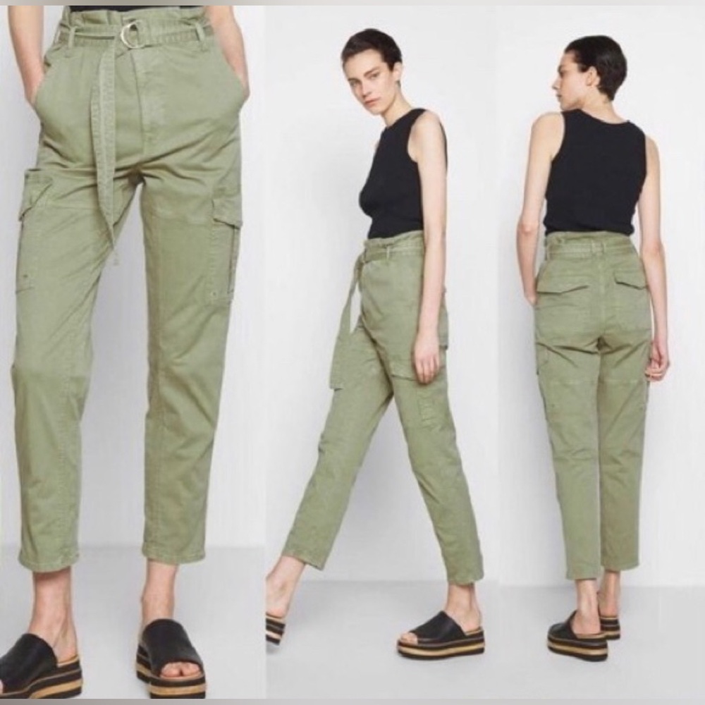 Frame Denim Olive Cargo Pants (NWOT)